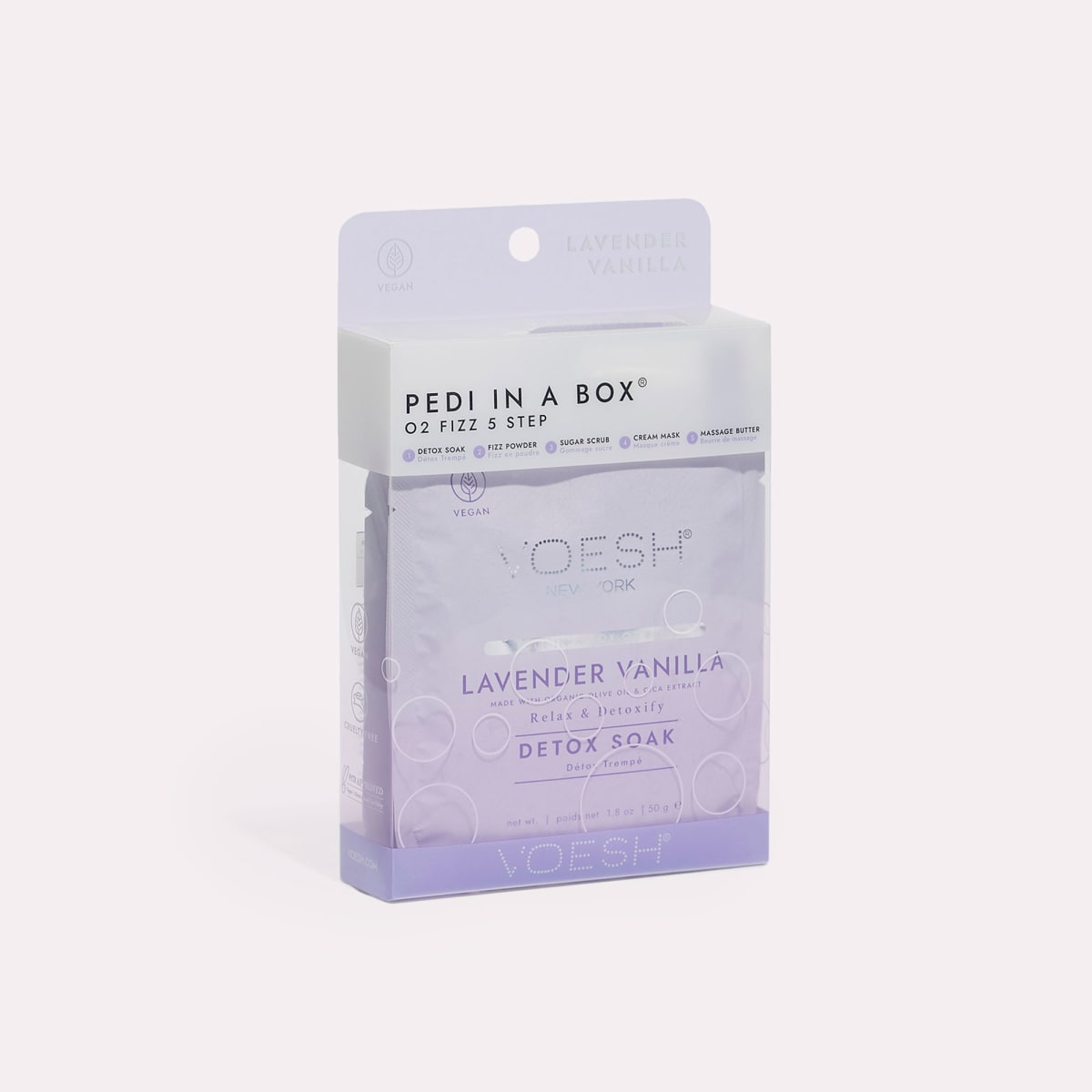 Voesh O2 Fizz Pedi In A Box 5 Step Main image