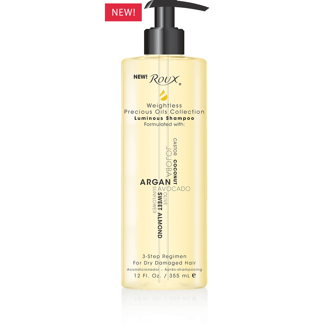 Roux Weightless Precious Oils Shampoo 12oz Main image