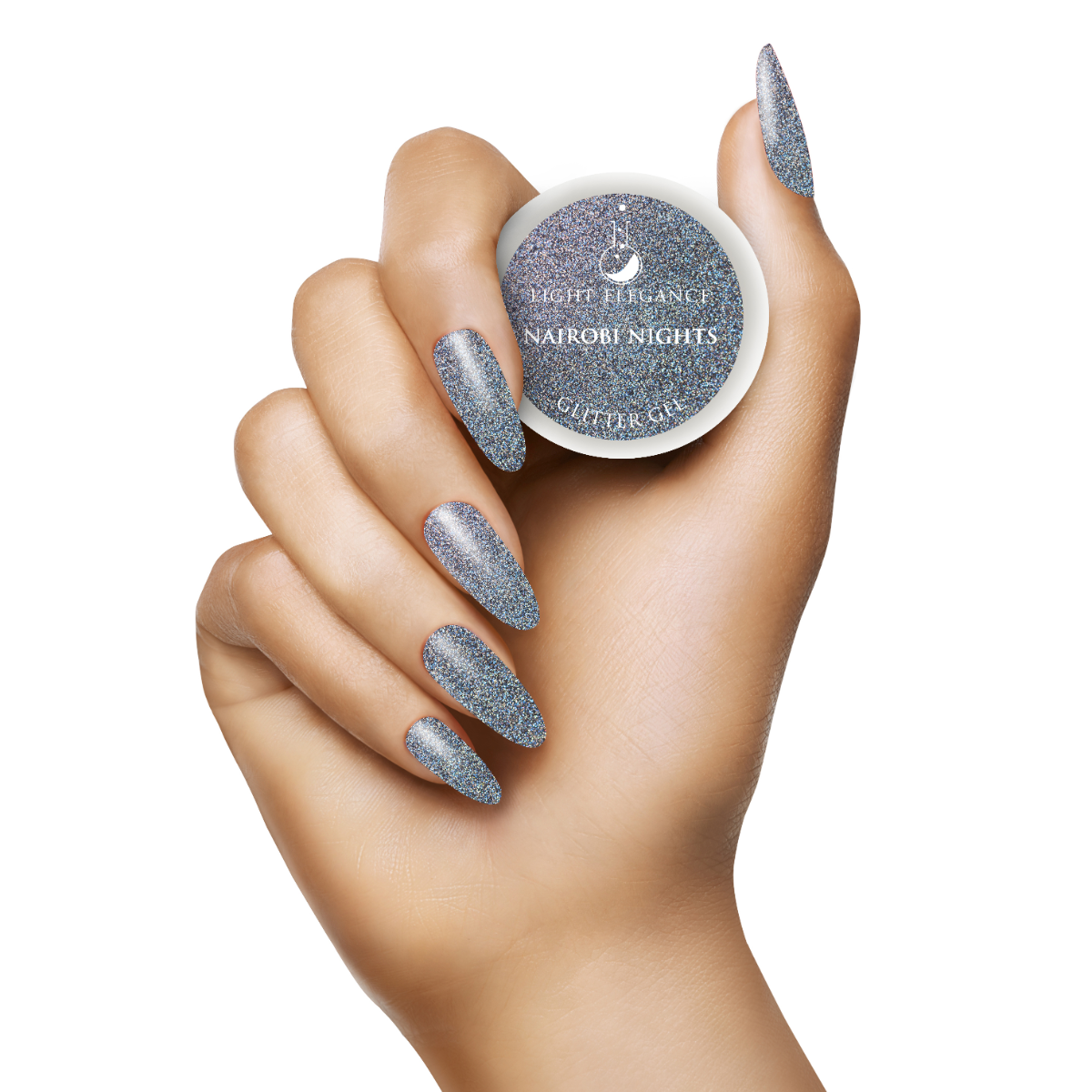 Light Elegance - Nairobi Nights Glitter Gel 17ml Secondary image