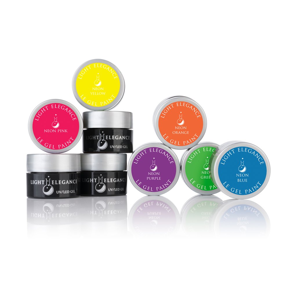 Light Elegance - Neon Gel Paint Collection (6pk) Main image