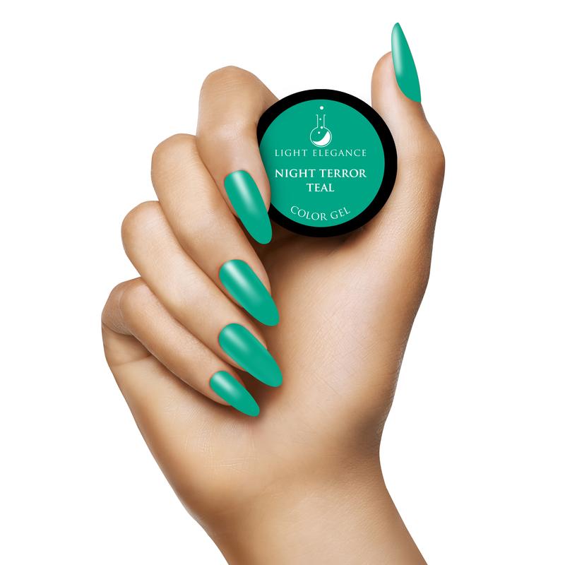 Light Elegance - Night Terror Teal Color Gel 17ml Secondary image