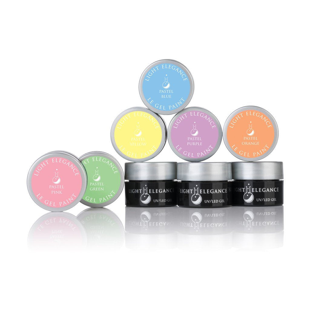 Light Elegance - Pastel Gel Paint Collection (6pk)