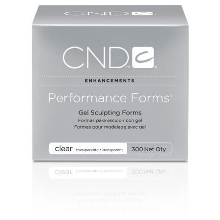 CND Performance Forms Clear (300pk)
