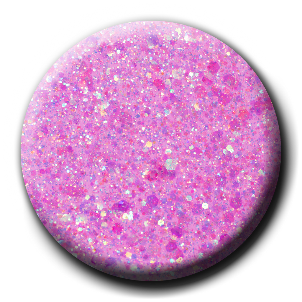 Light Elegance - P+ Pixie Purple Glitter Polish (15ml)