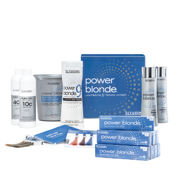 Scruples Power Blonde Lightening & Toning System Intro Unit Main image