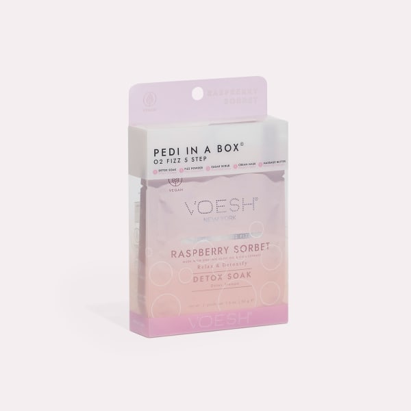 Voesh Pedi 5 Step O2 Fizz - Raspberry Sorbet Main image