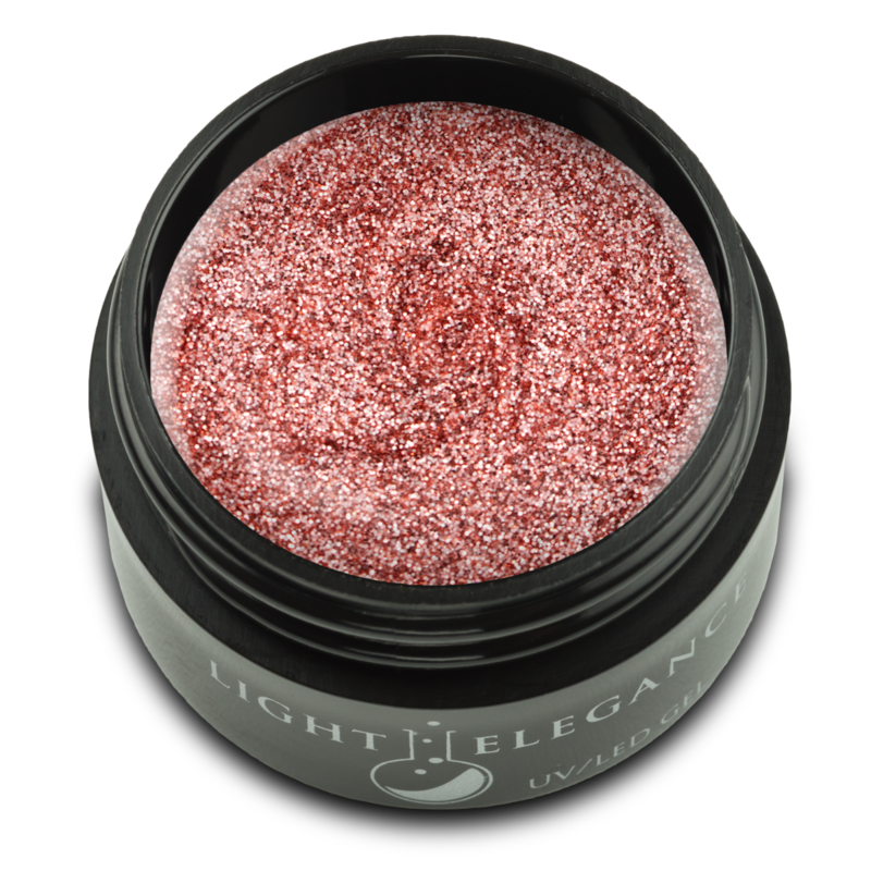 Light Elegance - Restful Rose Glitter Gel - 17ml Main image