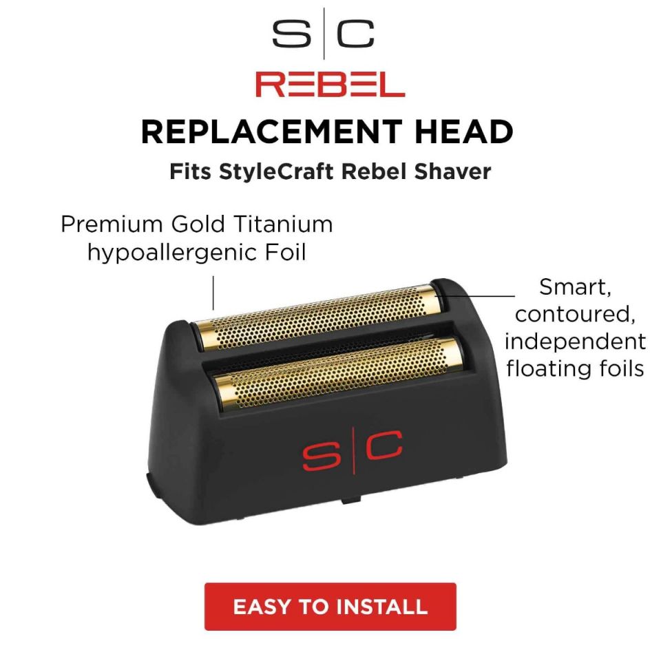 Stylecraft Rebel Gold Titanium Replacement Foil