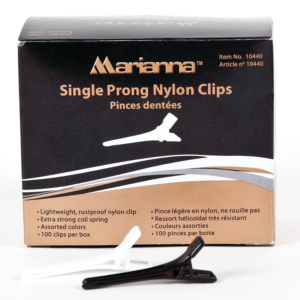 Marianna Single Prong Nylon Clips Main image