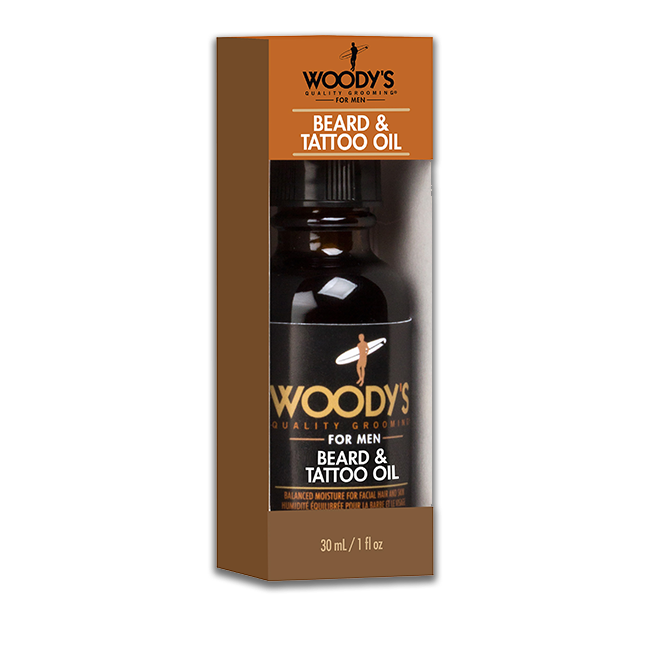 Woodys Beard & Tattoo Oil (1oz)