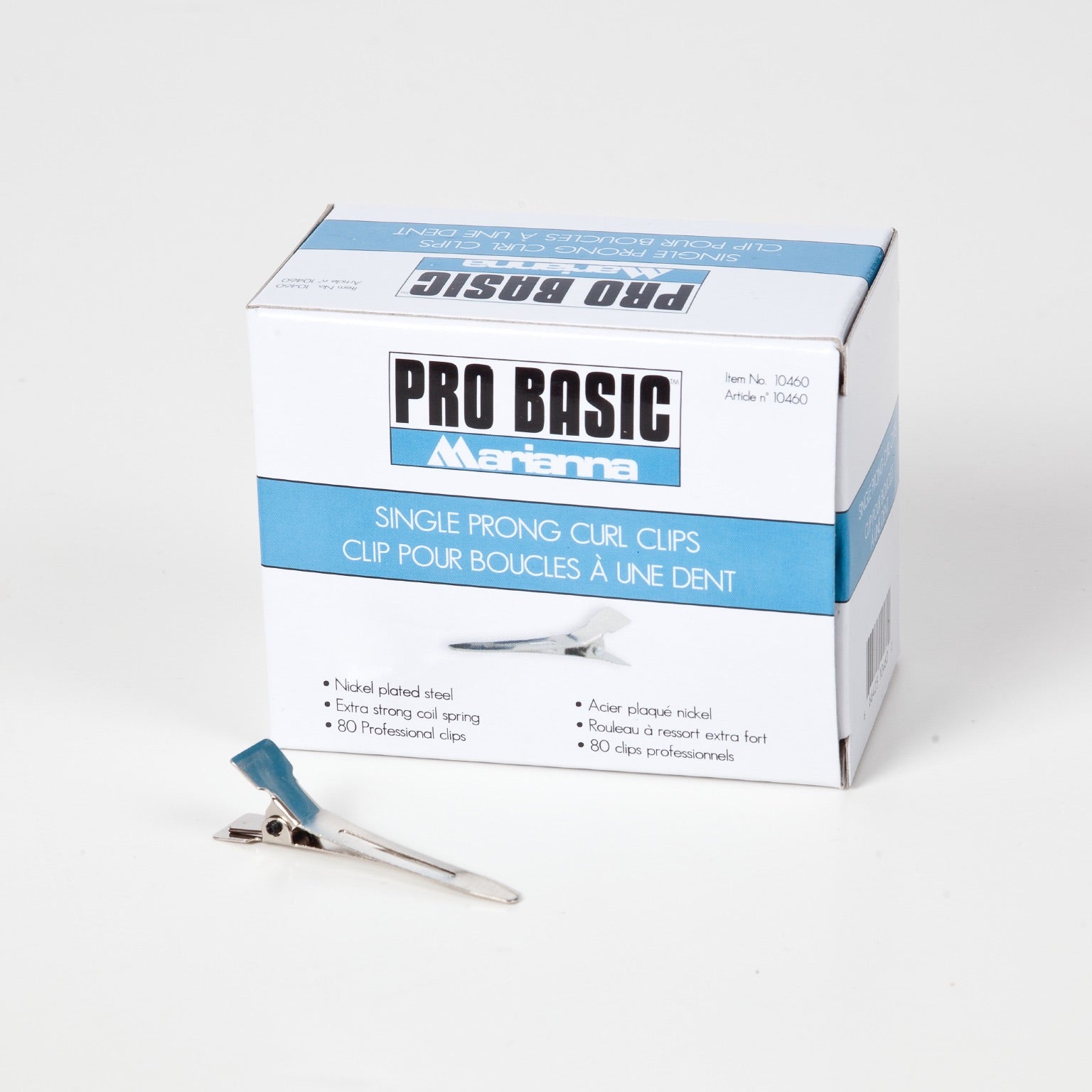Marianna Single Prong Curl Clips - 80pk Main image