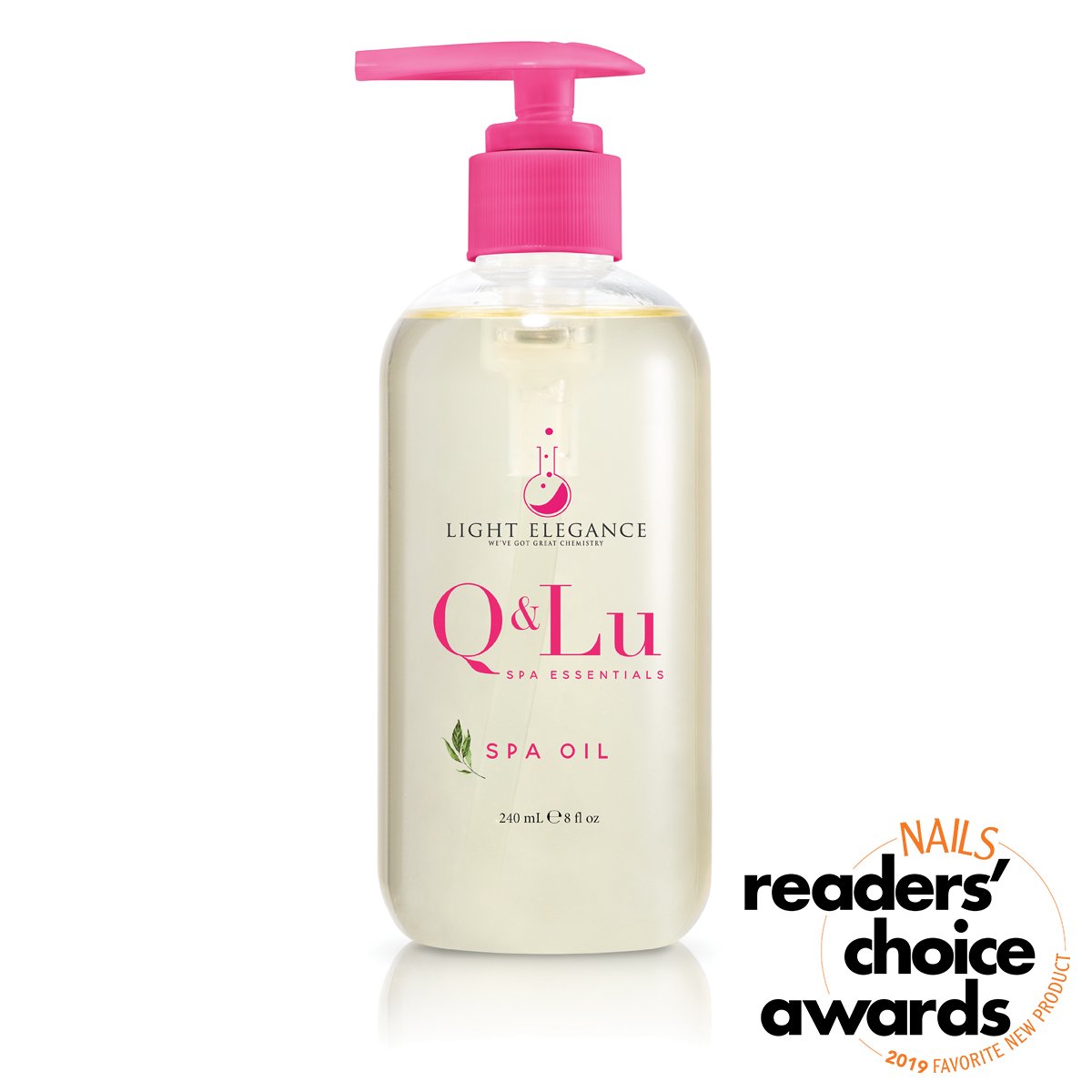 Light Elegance - Q & Lu Spa Oil 8oz Main image