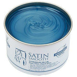 Satin Smooth Titanium Blue Thin Film Hard Wax 14oz