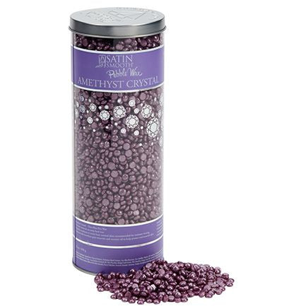 Satin Smooth Thin Film Pebble Wax - Amethyst Crystal (23oz) Main image