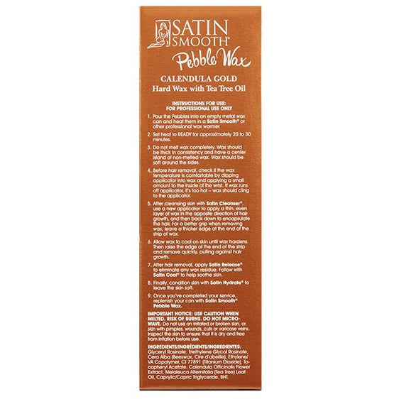 Satin Smooth Pebble Wax - Calendula Gold (35oz)