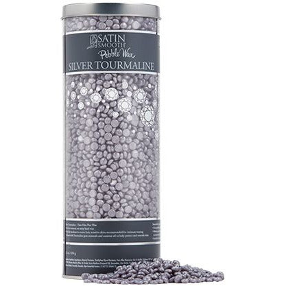 Satin Smooth Thin Film Pebble Wax - Silver Tourmaline (23oz) Secondary image