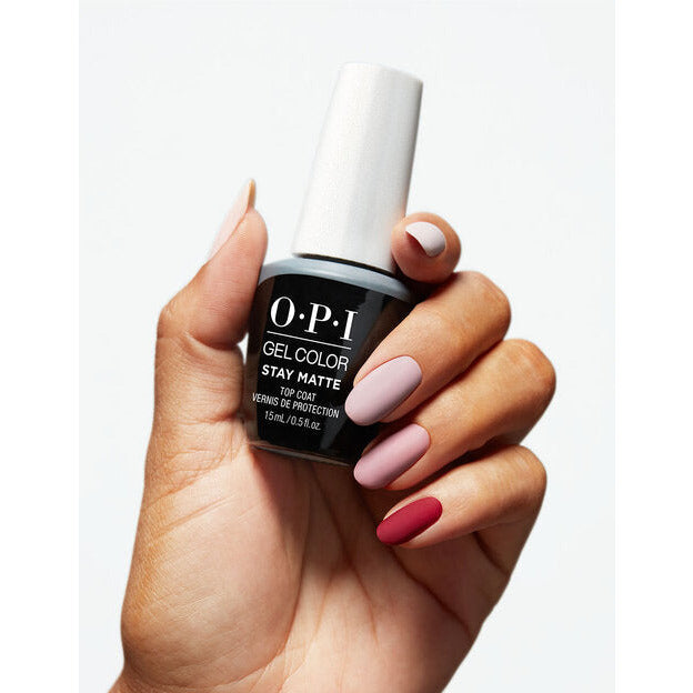 OPI GelColor - Stay Matte Top Coat (GC004) Secondary image