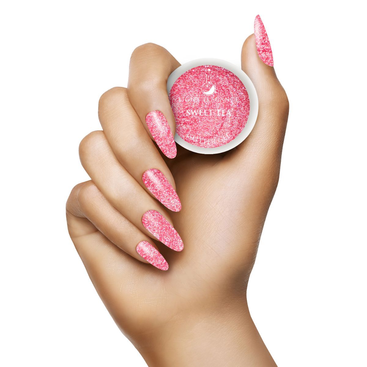 Light Elegance - Sweet Tea Glitter Gel - 17ml Secondary image