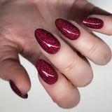 Light Elegance - Caught Red Handed Glitter Gel - 17ml