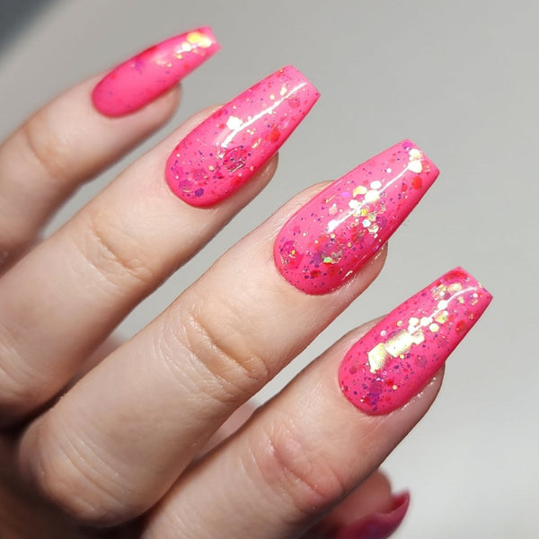 Light Elegance - P+ Pixie Purple Glitter Polish (15ml)