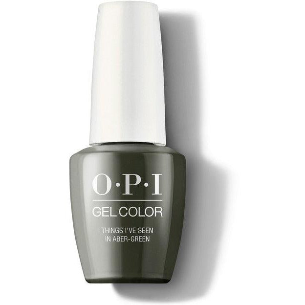 OPI GelColor - Things I've Seen In Aber-Green (GC U15)
