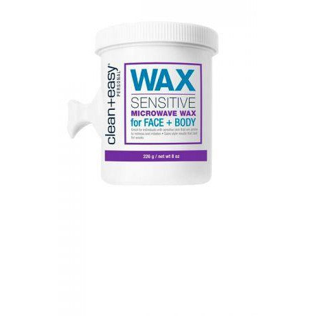 Clean + Easy Sensitive Microwave Wax For Face + Body 8oz Main image