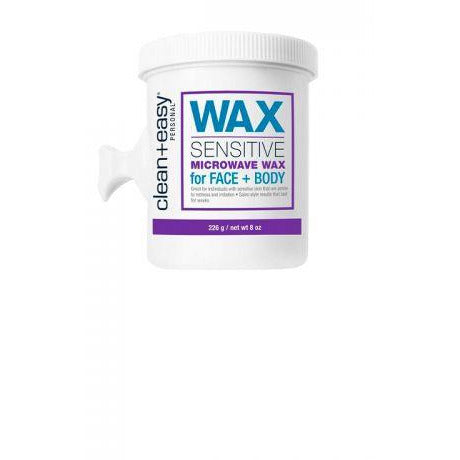 Clean + Easy Sensitive Microwave Wax For Face + Body 8oz